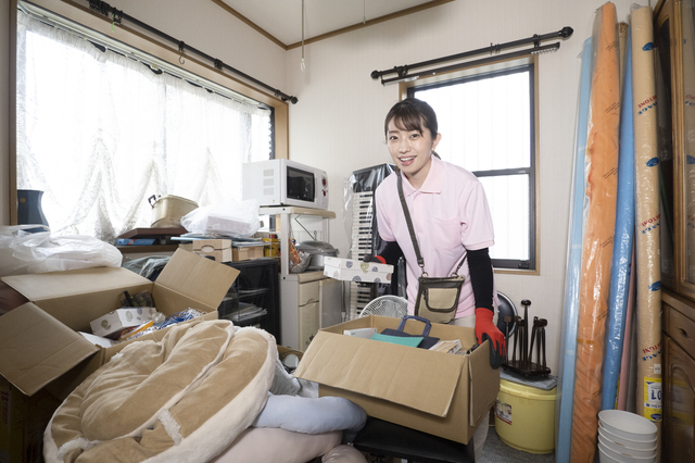 ゴミ屋敷の清掃