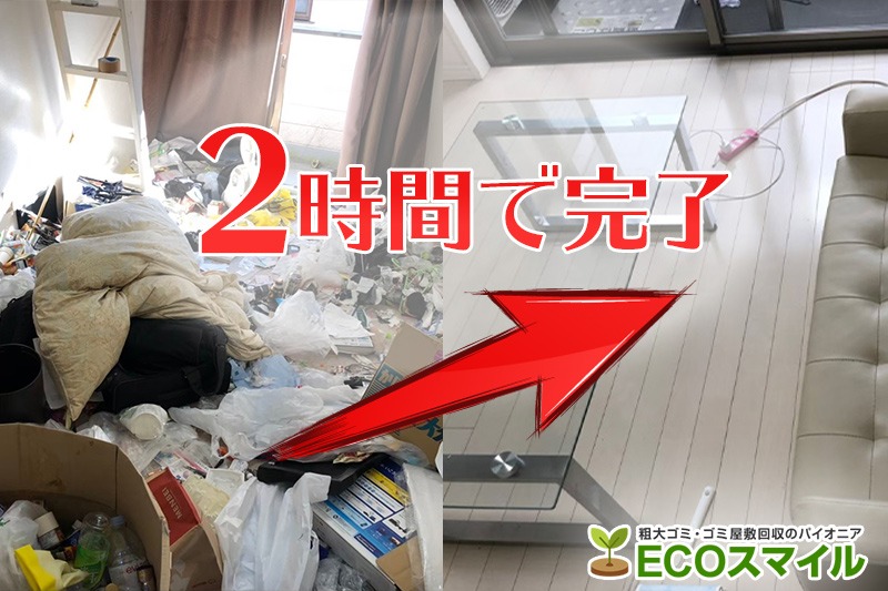 格安おススメ業者のトラック積み放題でのゴミ屋敷の掃除、片付け代行及び不用品回収|西東京市の現場レポート