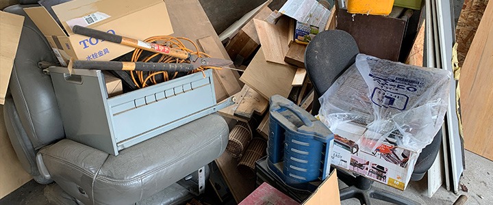 倉庫の不用品回収現場レポート
