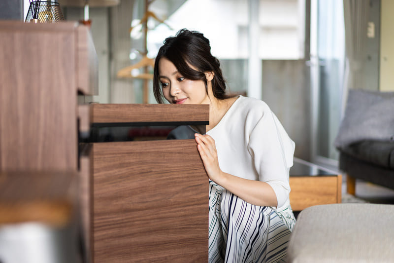 部屋を片付けるときの注意点
