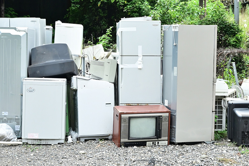 自分で処分できない鉄くずとは?【家電リサイクル法】