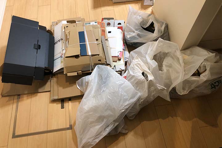 東京都渋谷区の作業前