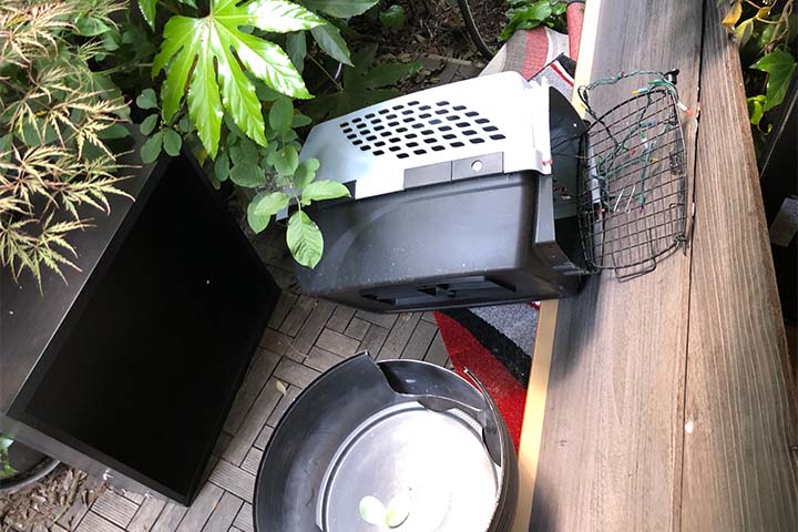 埼玉県朝霞市の作業前