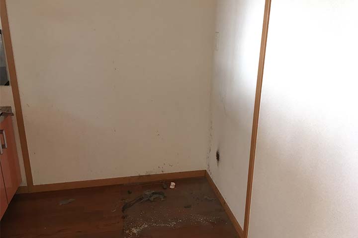 埼玉県白岡市の作業後