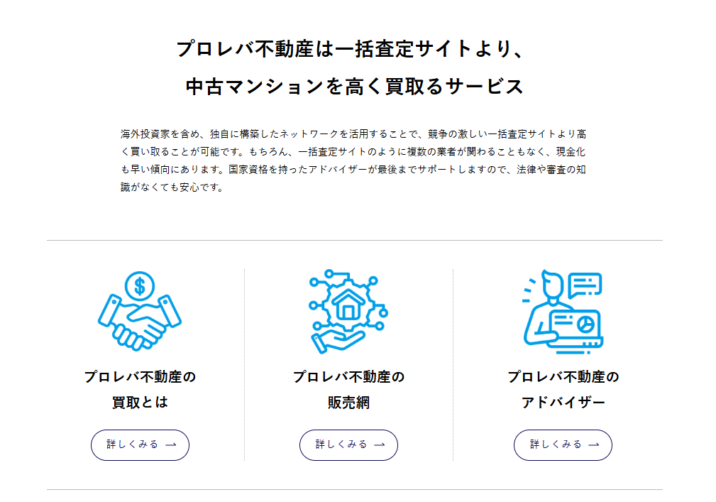 サービスの特徴