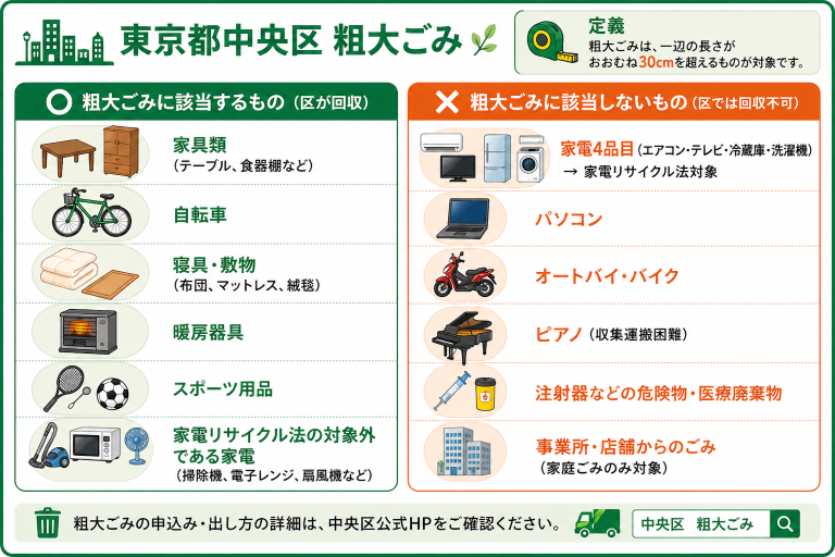 中央区粗大ゴミ