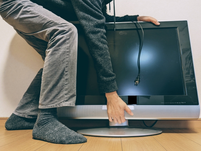 ヤマダ電機ではテレビの引き取りのみもOK