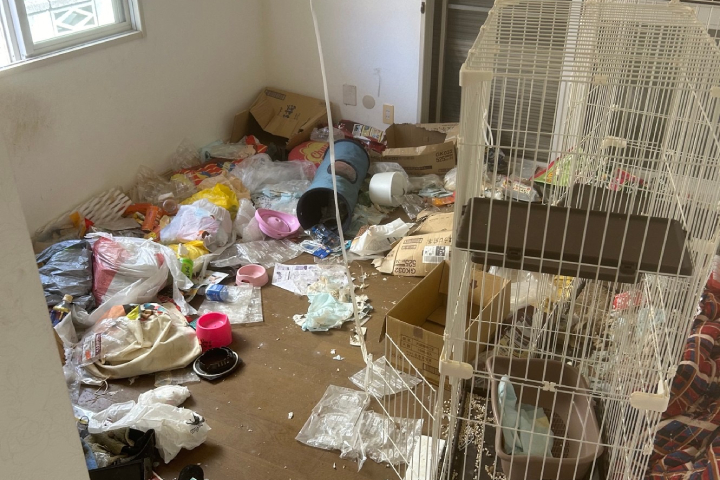 神奈川県座間市 部屋片付け 作業前