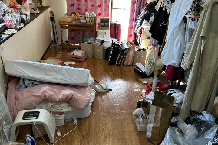 東京都府中市の作業前